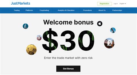 justmarket no deposit bonus|JustMarkets No.